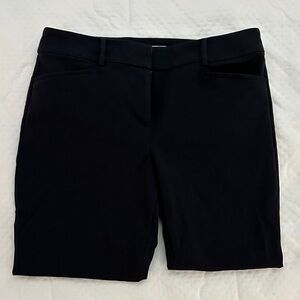 LOFT Women's Black cropped pants